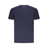 Trussardi Blue Cotton Men T-Shirt